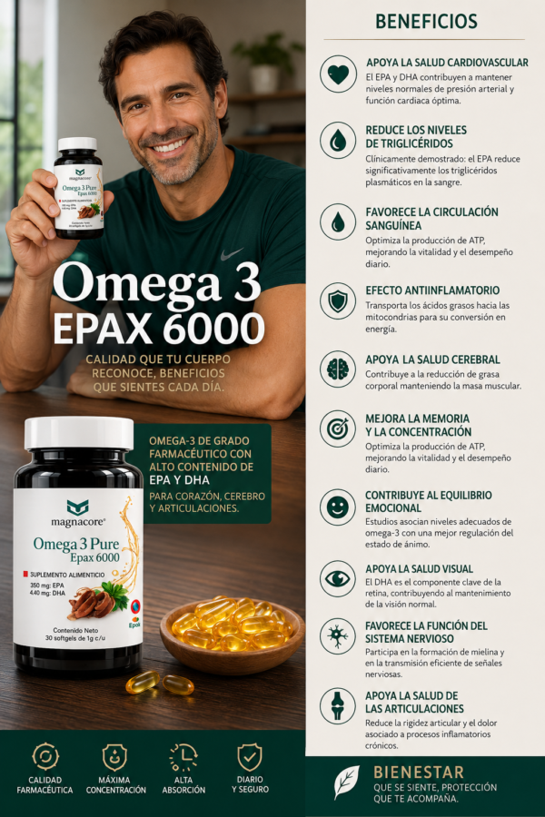 Omega 3 EPAX 6000